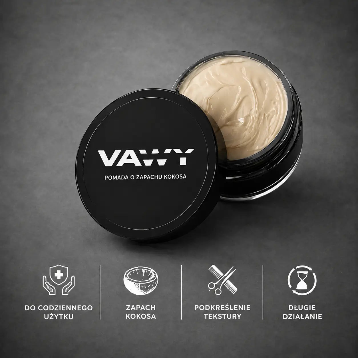 Vawy pomada o zapachu kokosa 80ml